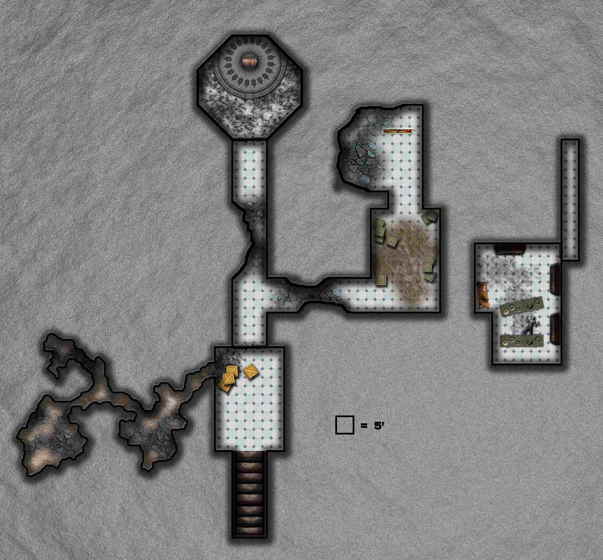 Level 1 - The Abandoned Mage's Guild